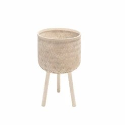 Deals 🌟 Sagebrook Home Set Of 3 Bamboo Planters White Wash 30"H - 15.0" X 15.0" X 30.0" 😀 -Sagebrook Home Online Shop unnamed file 5541