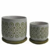 Cheapest ๐ Sagebrook Home Cer,s, 2 5, 6" Circles Planter With Saucer, Olive 5.75"H - 6.0" X 6.0" X 5.75" ๐ฅฐ 1 Cheapest ๐ Sagebrook Home Cer,s, 2 5, 6" Circles Planter With Saucer, Olive 5.75"H - 6.0" X 6.0" X 5.75" ๐ฅฐ -Sagebrook Home Online Shop unnamed file 555