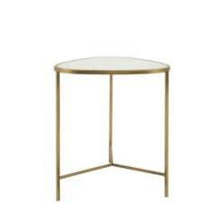 New ⌛ Sagebrook Home Metal, Set Of 2 18, 20" Side Tables, White, Gld 20.0"H - 20.0" X 20.0" X 20.0" ✔️ -Sagebrook Home Online Shop unnamed file 5561