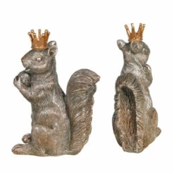 Best reviews of 🧨 Sagebrook Home Set Of 2 Resin 8" Squirrels Withcrowns, Silver 8"H - 3.25" X 6.0" X 8.0" 🛒 -Sagebrook Home Online Shop unnamed file 5586