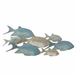 Deals ✔️ Sagebrook Home Metal 42" School Of Fish Walldecor, Blue Wb 18"H 🎉 -Sagebrook Home Online Shop unnamed file 5608