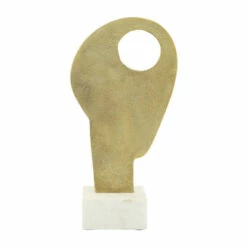 Wholesale 🌟 Sagebrook Home Metal 14"h Face Silhouette, Gold 14"H - 7.0" X 4.0" X 14.0" 🔥 -Sagebrook Home Online Shop unnamed file 5627