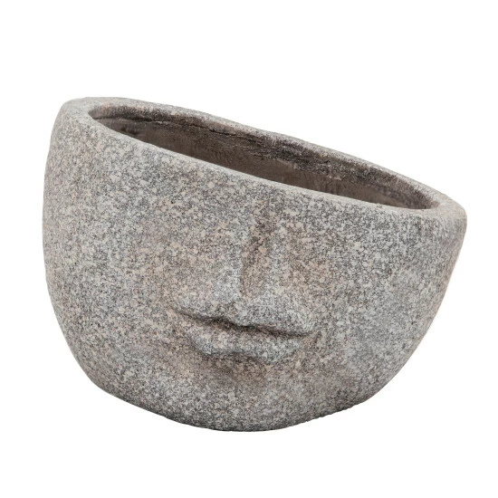Best Sale β Sagebrook Home Resin, 8" Half Face Planter, Gray 6"H - 8.0" X 8.0" X 6.0" π 4 Best Sale β Sagebrook Home Resin, 8" Half Face Planter, Gray 6"H - 8.0" X 8.0" X 6.0" π - Image 2