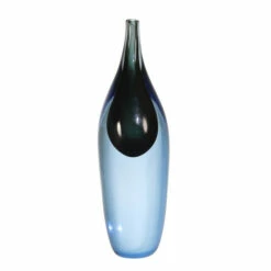 Wholesale โญ Sagebrook Home Glass 14" Decor, Blue 14"H - 4.0" X 4.0" X 14.0" ๐