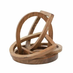 Discount ⭐ Sagebrook Home 11" Wooden Links, Brown 11.0"H - 11.0" X 11.0" X 11.0" 🔥 -Sagebrook Home Online Shop unnamed file 5714