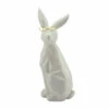 Brand new ⌛ Sagebrook Home Ceramic, 11"h Sideview Bunny With Glasses, White,gold - 5" X 4" X 11" 🎉 -Sagebrook Home Online Shop unnamed file 5753