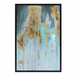 Wholesale 😉 Sagebrook Home 38x26, Abstract Oil Painting, Multi 25.6"H ✨