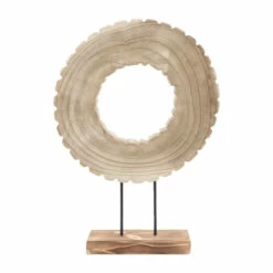 Brand new 😍 Sagebrook Home Wood, 23"h Carved Table Top Decor, Natural 22.83"H - 15.75" X 3.93" X 22.83" ✔️ -Sagebrook Home Online Shop unnamed file 5786