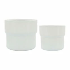 Best deal 😀 Sagebrook Home Ceramic Set Of 3 7, 9, 10"d Mushroom Planters, White 9.0"H - 10.0" X 10.0" X 9.0" 👏