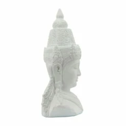 Promo 🥰 Sagebrook Home Resin, 28"h Buddha Head, White 28.1"H 🌟 -Sagebrook Home Online Shop unnamed file 5801