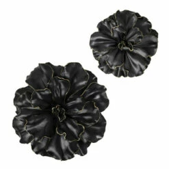 Buy 😍 Sagebrook Home Black Gold Wall Flower, 10" 2.5"H 🎁 -Sagebrook Home Online Shop unnamed file 5807