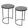 New 🎉 Sagebrook Home Set Of 2 Metal, Wood 22, 24" Round Accent Tables, Black 24.0"H - 18.0" X 18.0" X 24.0" 🛒 -Sagebrook Home Online Shop unnamed file 5840