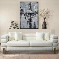 New 👍 Sagebrook Home 12" Metal Abstract Sculpture, Black 12.0"H - 12.0" X 5.25" X 12.0" 🤩