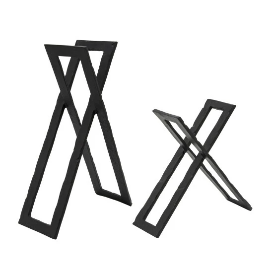 New ๐ Sagebrook Home 12" Metal Abstract Sculpture, Black 12.0"H - 12.0" X 5.25" X 12.0" ๐คฉ 6 New ๐ Sagebrook Home 12" Metal Abstract Sculpture, Black 12.0"H - 12.0" X 5.25" X 12.0" ๐คฉ - Image 4