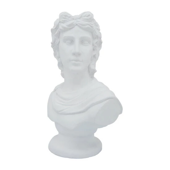 Outlet โ๏ธ Sagebrook Home Resin, 20"h David Bust, White 20"H - 15.0" X 8.0" X 20.0" ๐ 3 Outlet โ๏ธ Sagebrook Home Resin, 20"h David Bust, White 20"H - 15.0" X 8.0" X 20.0" ๐