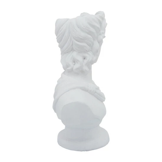 Outlet โ๏ธ Sagebrook Home Resin, 20"h David Bust, White 20"H - 15.0" X 8.0" X 20.0" ๐ 5 Outlet โ๏ธ Sagebrook Home Resin, 20"h David Bust, White 20"H - 15.0" X 8.0" X 20.0" ๐ - Image 3
