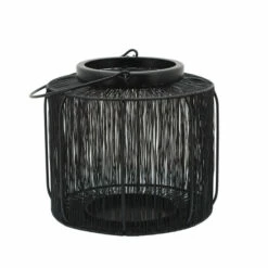Top 10 ๐ Sagebrook Home Metal, 10" Wire Lantern, Black 9.5"H - 10.0" X 10.0" X 9.5" ๐