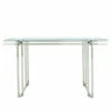 Best reviews of 🎉 Sagebrook Home Stainless Steel Console Table, Silver 31.0"H - 47.0" X 16.0" X 31.0" 🛒