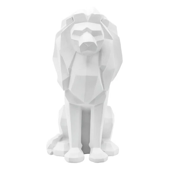 New ๐ Sagebrook Home Resin 11"h Sitting Lion, White 11.0"H - 6.0" X 6.0" X 11.0" โค๏ธ 6 New ๐ Sagebrook Home Resin 11"h Sitting Lion, White 11.0"H - 6.0" X 6.0" X 11.0" โค๏ธ - Image 4