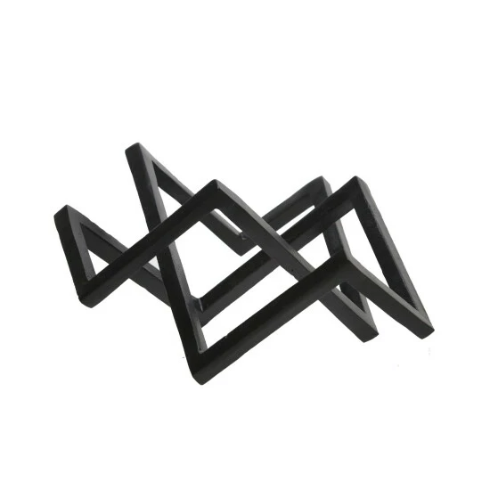 Best deal ๐ Sagebrook Home Metal 15" Geometric Decor, Black 6.5"H - 14.0" X 12.0" X 6.5" โญ 5 Best deal ๐ Sagebrook Home Metal 15" Geometric Decor, Black 6.5"H - 14.0" X 12.0" X 6.5" โญ - Image 3