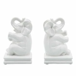 Cheap π₯ Sagebrook Home Cer, Set Of 2 7" Elephant Bookends, White 6.574803"H - 6.69" X 3.82" X 6.57" π― 6 Cheap π₯ Sagebrook Home Cer, Set Of 2 7" Elephant Bookends, White 6.574803"H - 6.69" X 3.82" X 6.57" π― -Sagebrook Home Online Shop unnamed file 5919