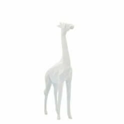 Discount ⌛ Sagebrook Home Resin 16"h, Giraffe, White 16"H - 5.0" X 3.0" X 16.0" 😀