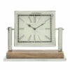 Deals 🌟 Sagebrook Home Metal, Wood, 12x10 Square Table Clock, Silver 9.5"H - 12.0" X 4.5" X 9.5" 😍 -Sagebrook Home Online Shop unnamed file 6014