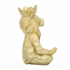 Buy ❤️ Sagebrook Home Resin 7" Yoga Lion Withcrown, Gold 7"H - 7.0" X 7.0" X 7.0" 👏 -Sagebrook Home Online Shop unnamed file 6069