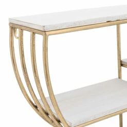 Best deal ✔️ Sagebrook Home Metal, Wood, 21x11" 3-layered Half Moon Shelf, 11.0"H - 21.0" X 6.0" X 11.0" ✔️ -Sagebrook Home Online Shop unnamed file 607