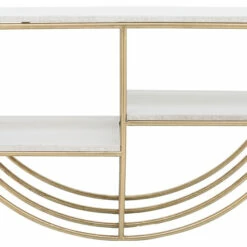 Best deal ✔️ Sagebrook Home Metal, Wood, 21x11" 3-layered Half Moon Shelf, 11.0"H - 21.0" X 6.0" X 11.0" ✔️ -Sagebrook Home Online Shop unnamed file 608
