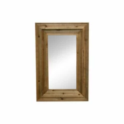 Promo 🎉 Sagebrook Home Wood Frame 24 X 36" Wall Mirror, Brown 36.0"H - 24.0" X 1.5" X 36.0" ⌛