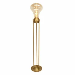 Buy 🛒 Sagebrook Home Glass 55" Light Bulb Floor Lamp, Gold 53.0"H - 11.0" X 11.0" X 53.0" 🛒 -Sagebrook Home Online Shop unnamed file 629