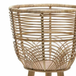 Outlet 🛒 Sagebrook Home Set Of 2 Wicker Planters 10, 12", Natural 22"H - 12.0" X 12.0" X 22.0" ✔️ -Sagebrook Home Online Shop unnamed file 63