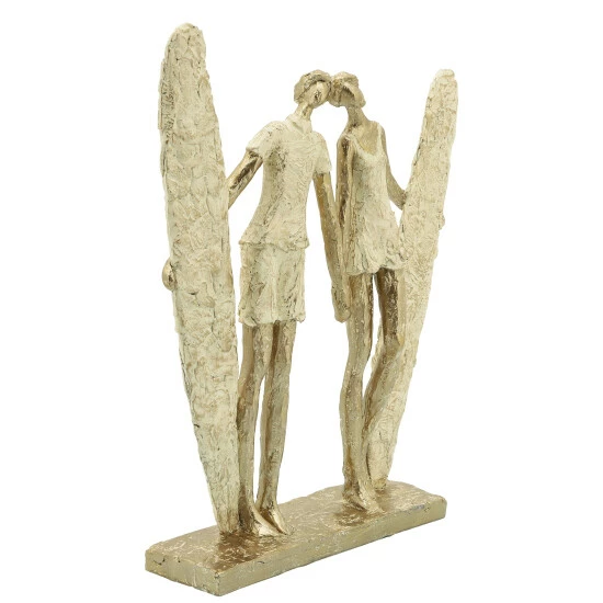 Top 10 π Sagebrook Home Resin, 13"h Surfers Holding Hands, Gold 13"H - 11.0" X 3.0" X 13.0" π 4 Top 10 π Sagebrook Home Resin, 13"h Surfers Holding Hands, Gold 13"H - 11.0" X 3.0" X 13.0" π - Image 2