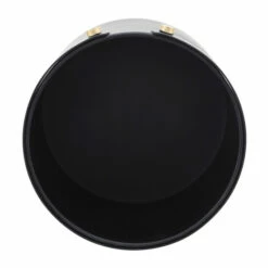 Best deal ✔️ Sagebrook Home Metal, Set Of 2 20, 24"h Round Planters, Black 24.0"H - 10.0" X 10.0" X 24.0" 🎁 -Sagebrook Home Online Shop unnamed file 688