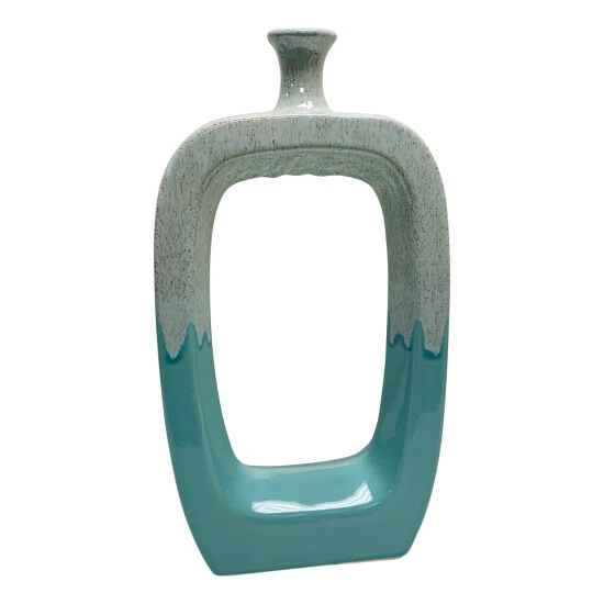 Best reviews of π Sagebrook Home Ceramic 18" Vase Withcutout White, Aqua 18"H π 3 Best reviews of π Sagebrook Home Ceramic 18" Vase Withcutout White, Aqua 18"H π