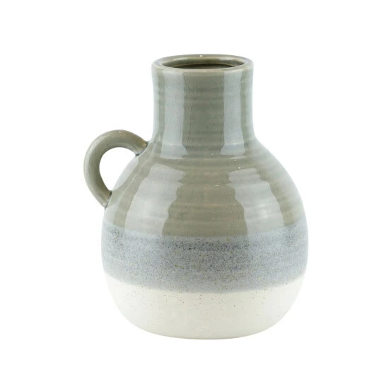 Brand new ๐ Sagebrook Home Ceramic 9" Jug, Green 8.5"H โจ 3 Brand new ๐ Sagebrook Home Ceramic 9" Jug, Green 8.5"H โจ