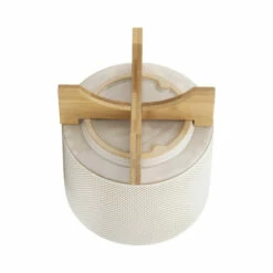 Cheap ❤️ Sagebrook Home Ceramic 8" Planter On Stand, White, Tan Dot 9.0"H - 8.0" X 8.0" X 9.0" 🌟 -Sagebrook Home Online Shop unnamed file 758