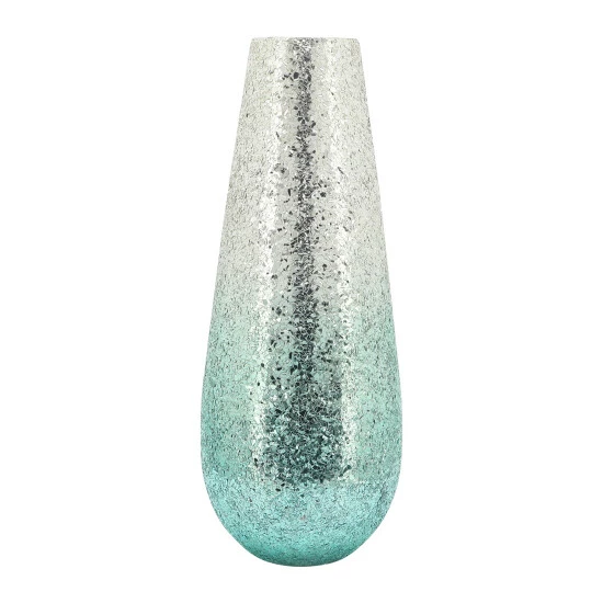 Brand new π Sagebrook Home 18" Crackled Vase, Green Ombre 18.0"H 𧨠3 Brand new π Sagebrook Home 18" Crackled Vase, Green Ombre 18.0"H π§¨