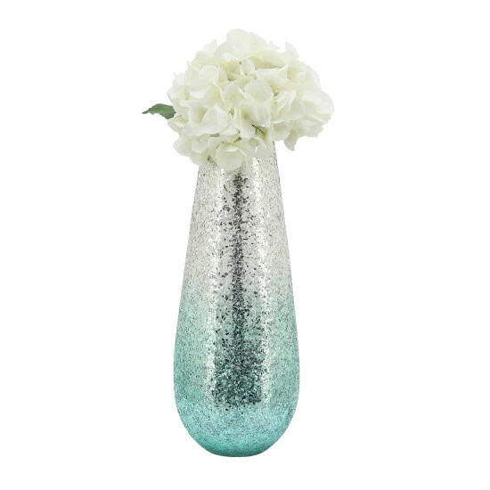Brand new π Sagebrook Home 18" Crackled Vase, Green Ombre 18.0"H 𧨠4 Brand new π Sagebrook Home 18" Crackled Vase, Green Ombre 18.0"H 𧨠- Image 2