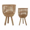 Best reviews of 🎁 Sagebrook Home Bamboo, Set Of 2 11, 13"d Woven Planters, Brown 20.0"H - 13.0" X 13.0" X 20.0" 🎁 -Sagebrook Home Online Shop unnamed file 832