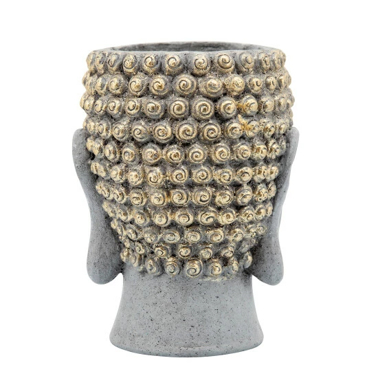 Cheap ๐ Sagebrook Home 9" Buddha Head Planter, Gray 9"H - 7.0" X 7.0" X 9.0" ๐ 6 Cheap ๐ Sagebrook Home 9" Buddha Head Planter, Gray 9"H - 7.0" X 7.0" X 9.0" ๐ - Image 4