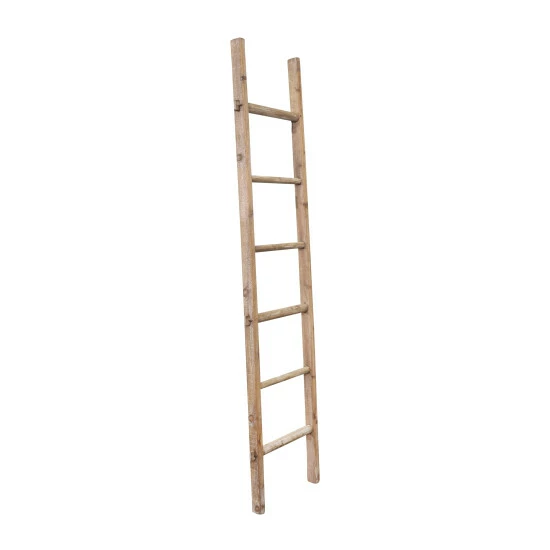 Budget โ Sagebrook Home Ec Wooden Decorative 76" Ladder,brown 76.0"H - 19.0" X 2.0" X 76.0" ๐ 3 Budget โ Sagebrook Home Ec Wooden Decorative 76" Ladder,brown 76.0"H - 19.0" X 2.0" X 76.0" ๐