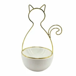 Cheapest 🌟 Sagebrook Home 10"h Cat Trinket Tray, White 9.80315"H - 6.3" X 5.12" X 9.8" ✨ -Sagebrook Home Online Shop unnamed file 931