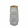 Coupon ❤️ Sagebrook Home Ceramic 12" Tribal Look Vase, Gray 12.25"H ❤️ -Sagebrook Home Online Shop unnamed file 950