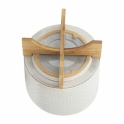 Buy ✔️ Sagebrook Home Ceramic 10" Planter On Stand,white , Tan Dot 12.0"H - 11.0" X 11.0" X 12.0" ⭐ -Sagebrook Home Online Shop unnamed file 961