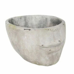 Best reviews of โ Sagebrook Home Decorative Resin Face Flower Pot, Cement Polyresin, 14.75 X 13 X 8.5 Inches ๐