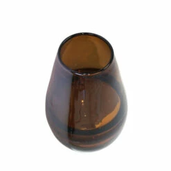 New 🥰 Sagebrook Home Glass, 9" Handmade Oval Vase,brown 8.46"H 🌟 -Sagebrook Home Online Shop unnamed file 972