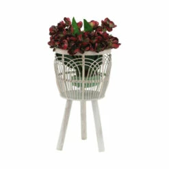 Cheap ❤️ Sagebrook Home Set Of 3 Bamboo Planters 11, 13, 15", White 26.0"H - 15.0" X 15.0" X 26.0" 😉 -Sagebrook Home Online Shop unnamed file 992